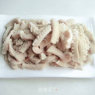 Stir-fried Tripe recipe