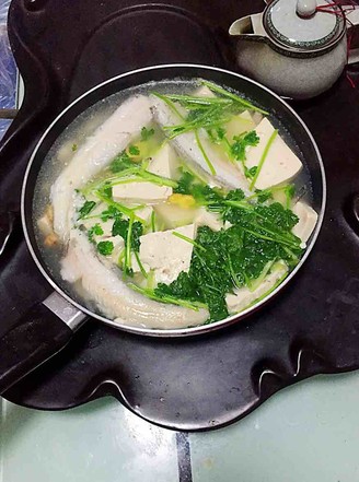 Nine Belly Fish Tofu Soup recipe
