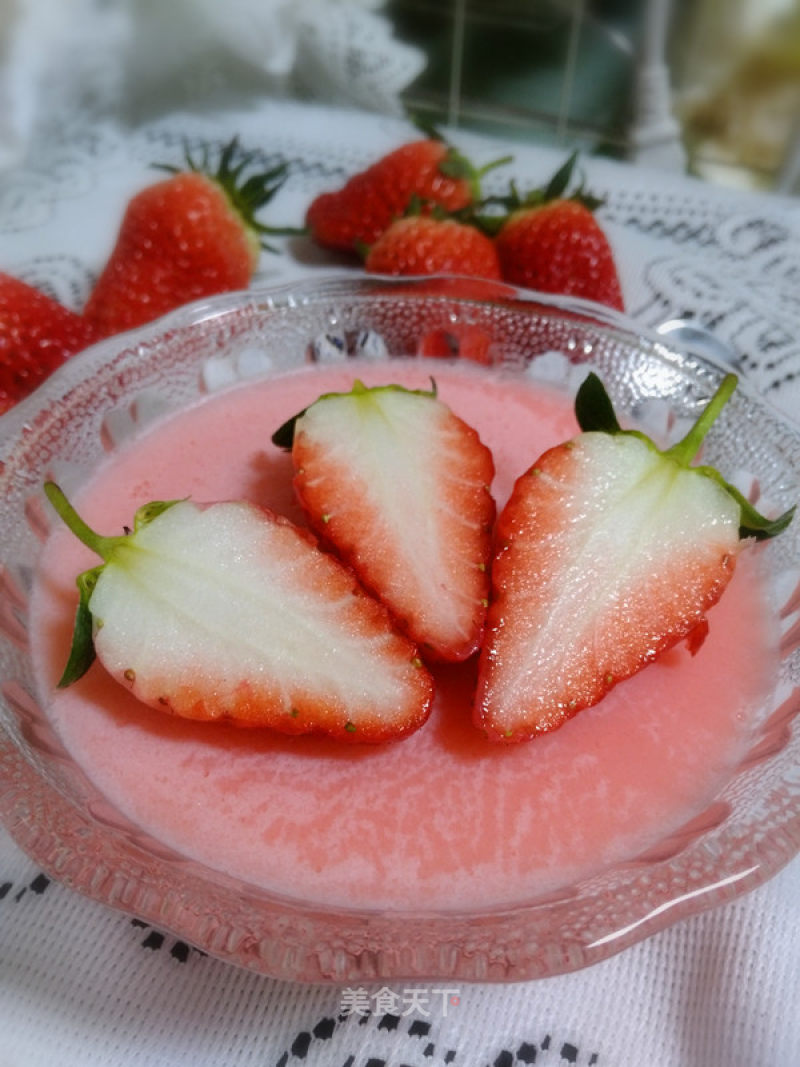 Strawberry Pudding recipe