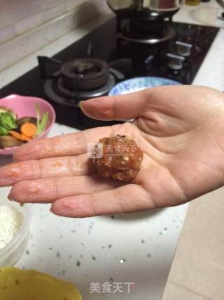 Glutinous Meatballs recipe