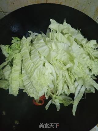 Stir-fried Pork with Chinese Cabbage recipe