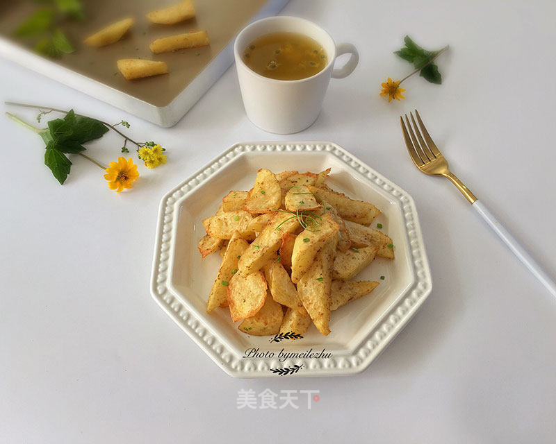 Roasted Cumin Potato Wedges recipe