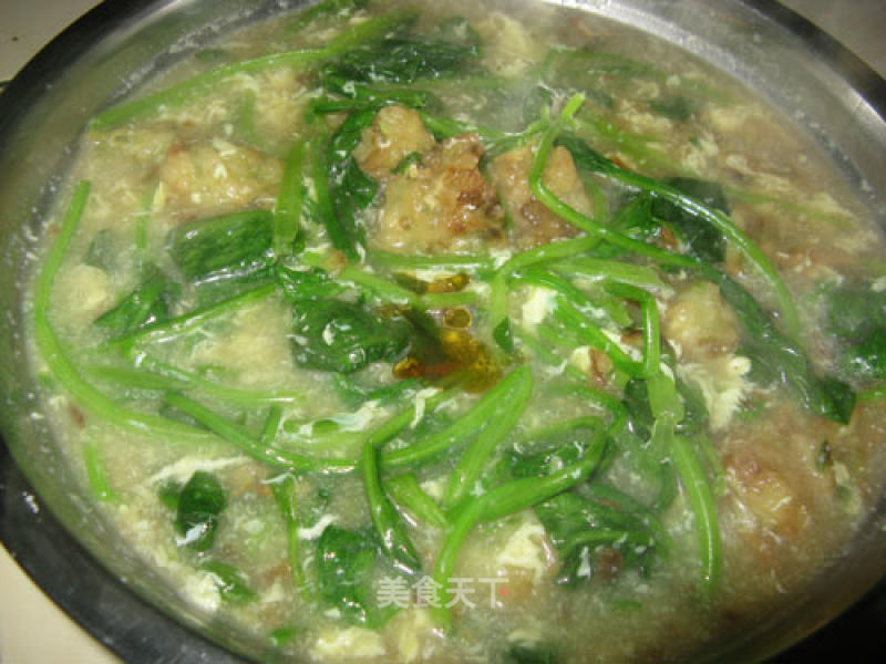 Spinach Meatball Soup recipe