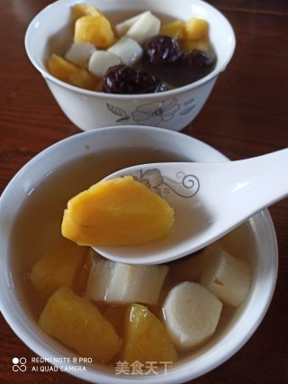 Sweet Potato, Yam and Red Date Soup recipe