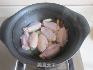 Potato Roasted Chicken Wings recipe