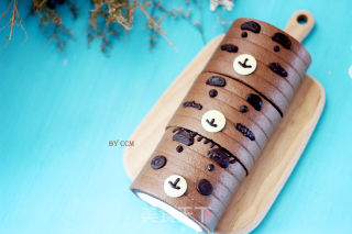 # Fourth Baking Contest and is Love to Eat Festival#cartoon Chocolate Mango Roll recipe