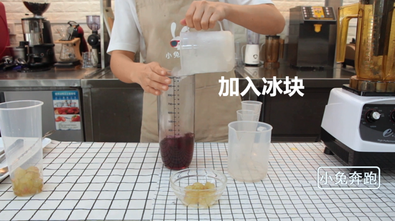 Bunny Run Milk Tea Tutorial: How to Hi Tea Succulent Grapes recipe