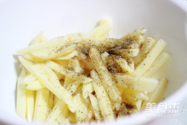 Homemade Healthy Fries recipe
