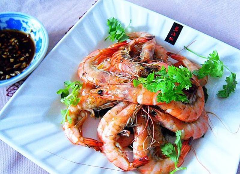 Braised Tiger Shrimp with Rice Wine recipe