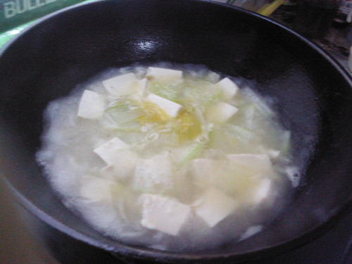 Winter Melon, Shrimp and Tofu Soup recipe