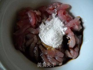 Pleurotus Eryngii with Garlic Sprouts recipe