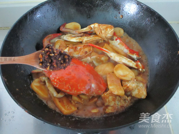 Soy Sauce Rice Cake Crab recipe