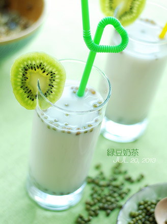 Mung Bean Milk Tea recipe