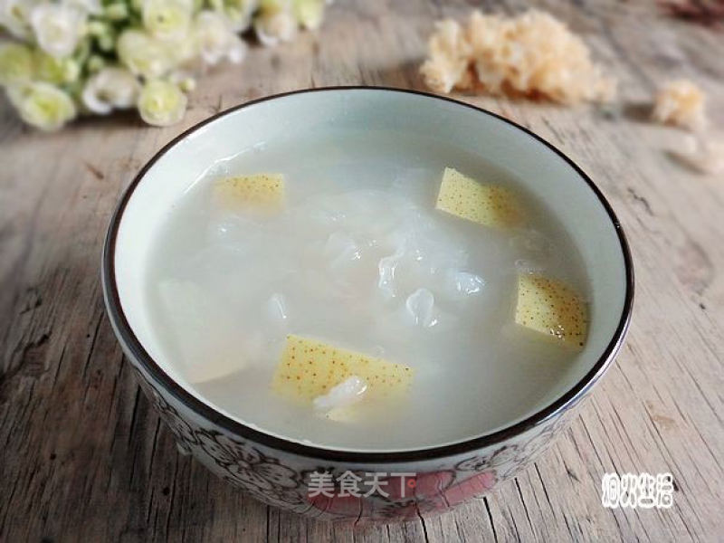Snow Pear Porridge with Tremella