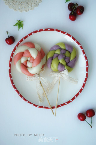 #aca Fourth Session Baking Contest# Making Pornographic Lollipop Steamed Buns recipe