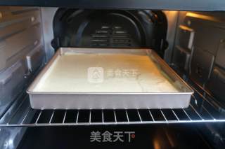 #aca烤明星大赛# Meat Floss Cake Roll recipe