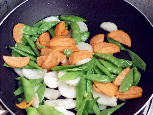 Small Stir-fried Three-color recipe