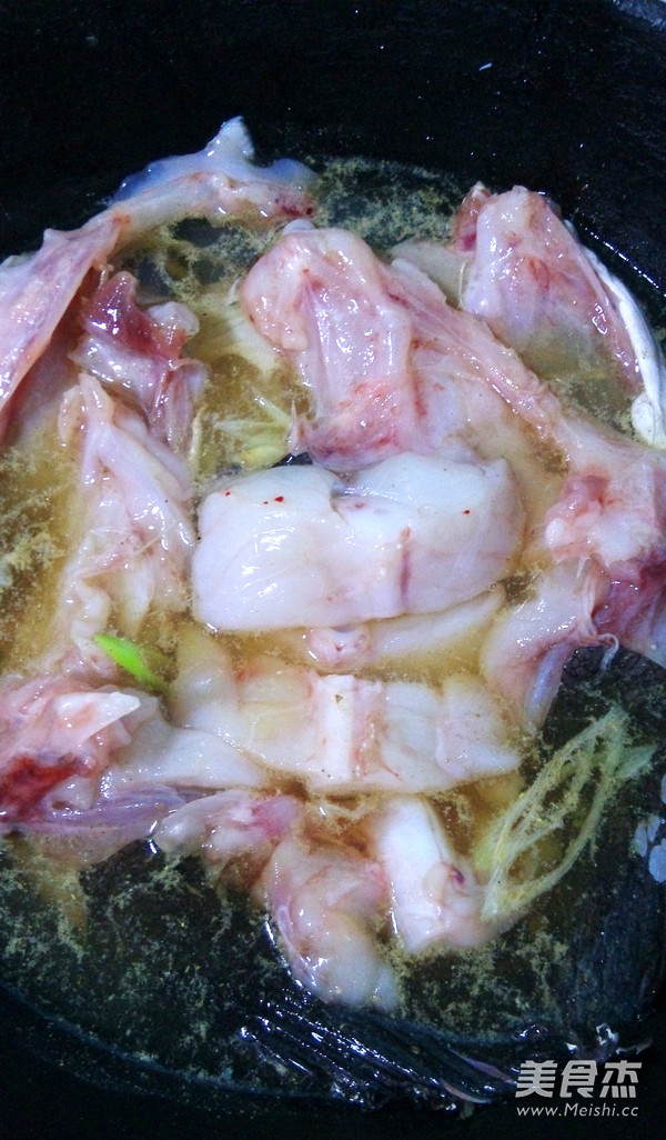 Monkfish Stewed Tofu Soup recipe