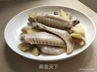 Marinated Duck Wings and Lotus Root recipe