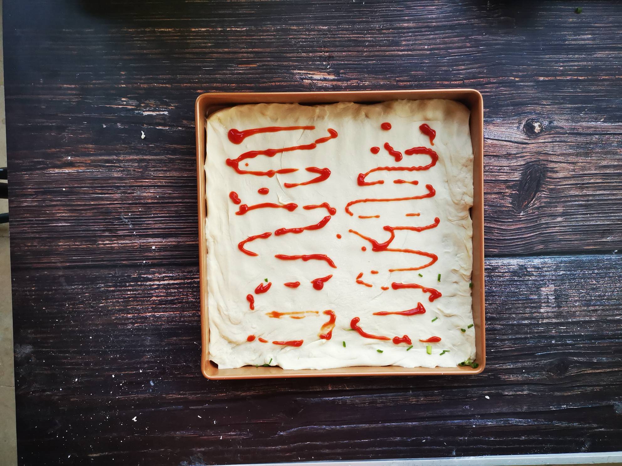 Tomato Sauce Scallion Scones recipe