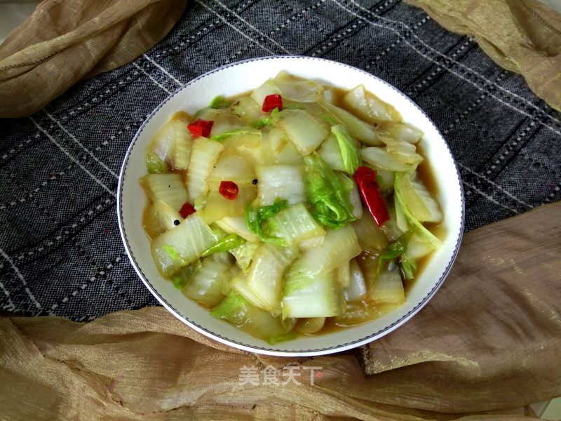 Spicy Chinese Cabbage recipe