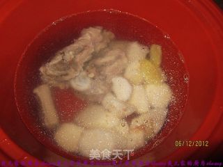 Pork Ribs and Yam Soup recipe