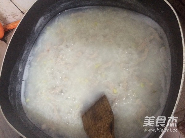 Congee with Preserved Egg and Lean Meat recipe