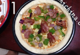 [bacon Pineapple Pizza]----the Taste of Love recipe