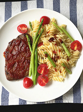 Steak Spaghetti recipe