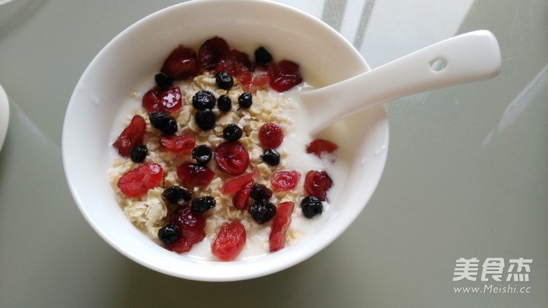 Cranberry Blueberry Yogurt recipe