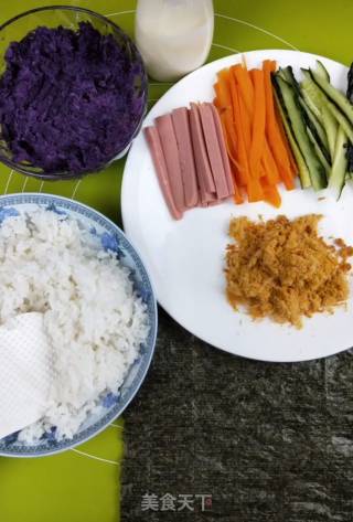 Purple Potato Sushi recipe