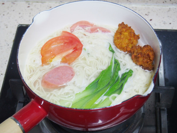 Quick Vegetable Noodle Soup recipe