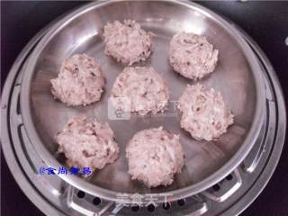 Handmade Mushroom Pork Balls recipe