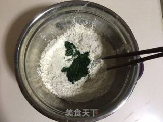 Emerald Scissors Noodles recipe