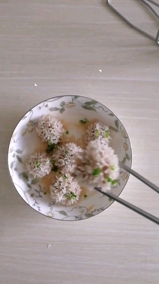 Pearl Rice Balls recipe