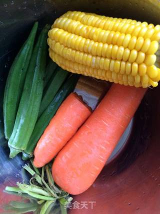 Brushed Colorful Salad recipe