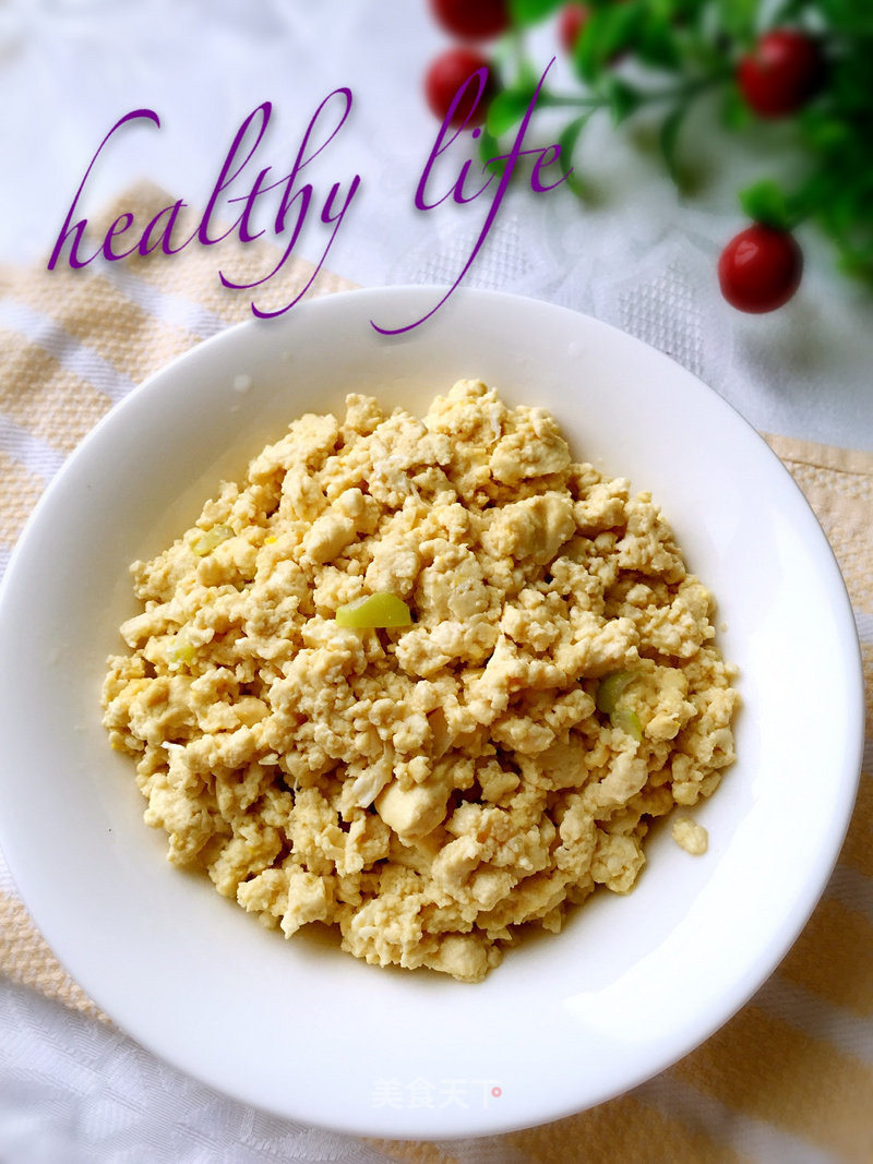 Chicken Shaved Tofu recipe