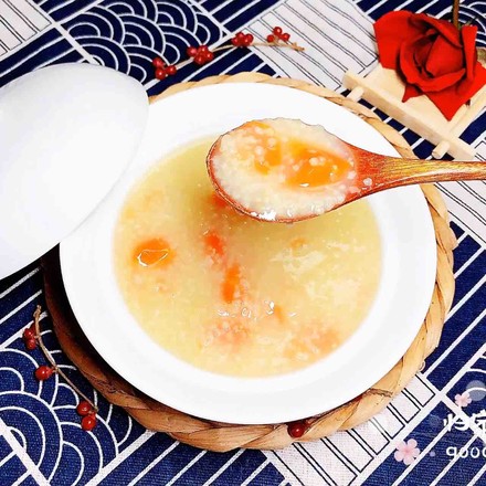 Nourishing Carrot Millet Congee recipe