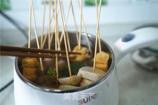 Oyster Steamed Egg Skewers Pot recipe