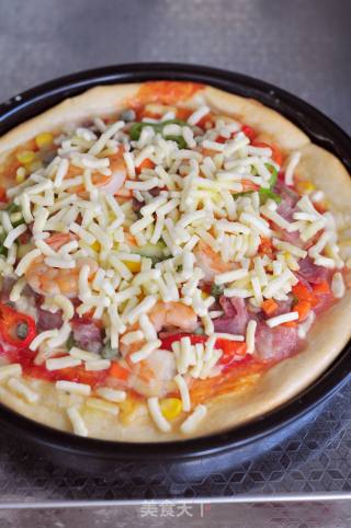 #the 4th Baking Contest and is Love to Eat Festival#shrimp and Bacon Pizza recipe