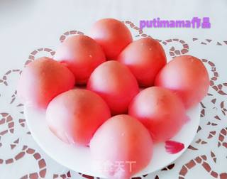 Red Pitaya Bean Paste Buns recipe