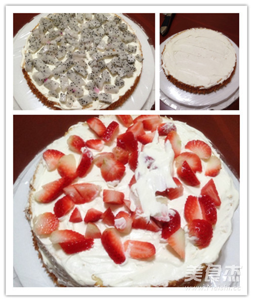 Cream Birthday Cake recipe