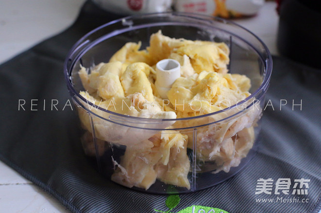 Fried Durian recipe