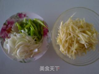 Potato Shreds with Distinct Roots recipe