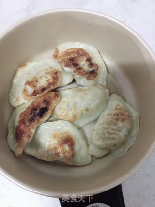 Fried Leftover Dumplings recipe