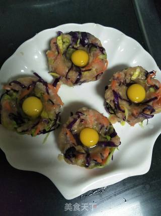 Colorful Bird's Nest (chicken, Quail Egg Version) recipe