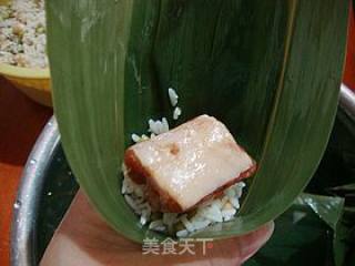 Peanut Mung Bean Pork Ribs Zongzi recipe