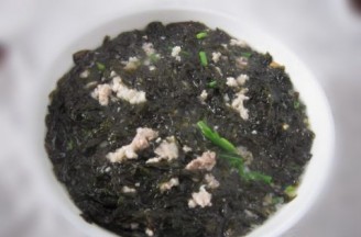 Seaweed Soup with Minced Meat recipe