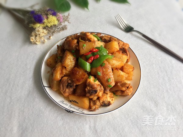 Braised Chicken with Potatoes recipe