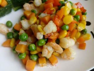 Shrimp Corn Kernels Rising Steadily recipe